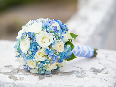 b4 bloem---blauw---boeket