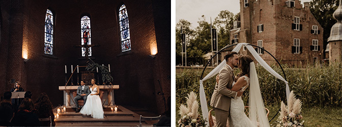 672 x 250 Klassieke trouwceremonie