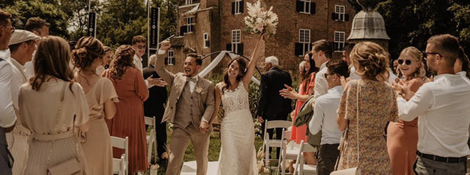 Laat je inspireren: zo kan een summer chic bruiloft eruit zien