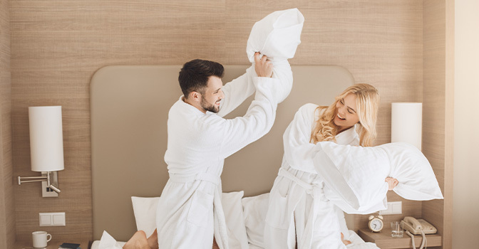 Vier jullie huwelijksreis bij Fletcher Hotels