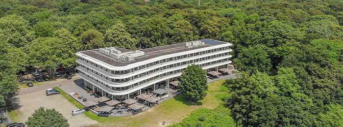 672 x 250 Exterieur pand fletcher hotel restaurant de wageningsche berg