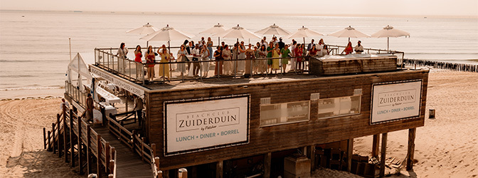 672 x 250 Beachclub Zuiderduin Zeeland Trouwen