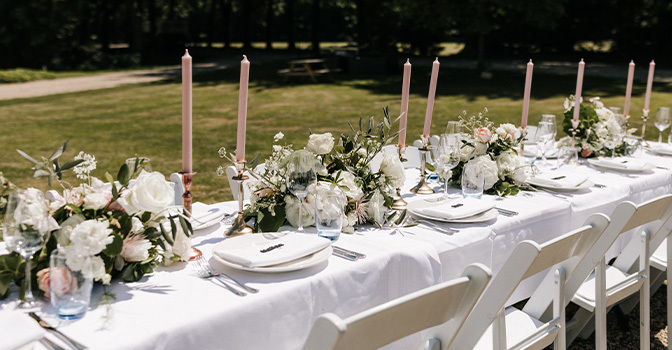 De mooiste trouwlocaties voor een summer chic bruiloft in Nederland