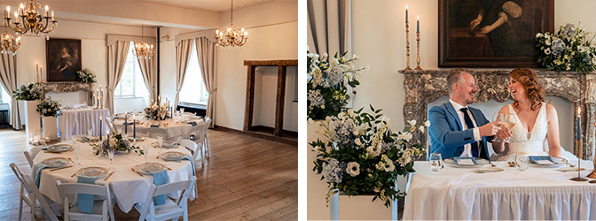 672 x 250 Kasteel Erenstein Diner Styled Shoot