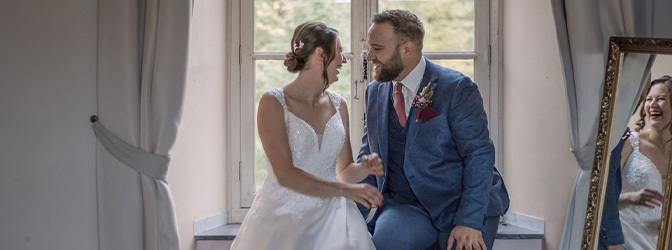 672 x 250 Bruidspaar Styled Shoot