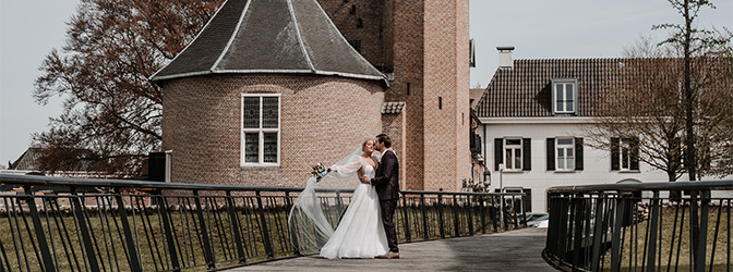 672 x 250 Kasteel Coevorden Styled Shoot Trouwen Drenthe