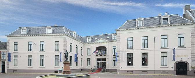 Pand van Fletcher Hotel-Paleis Stadhouderlijk Hof