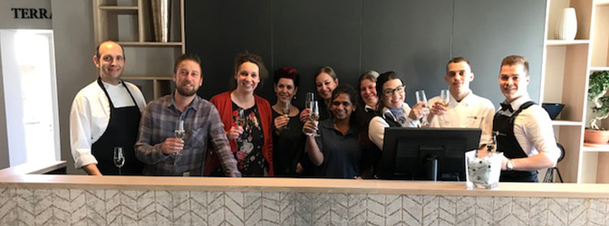 Het team van Fletcher Hotel-Restaurant Valkenburg