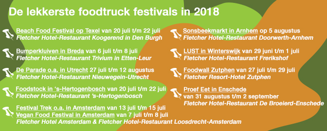 Agenda Fletcher Foodtruck Festival 2018