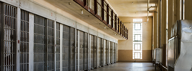 Cellen in het Gevangenismuseum