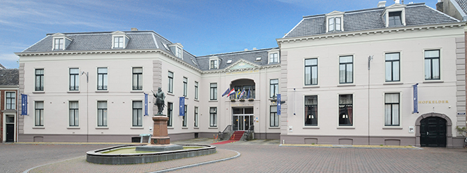 Voorkant van Fletcher Hotel-Paleis Stadhouderlijk Hof