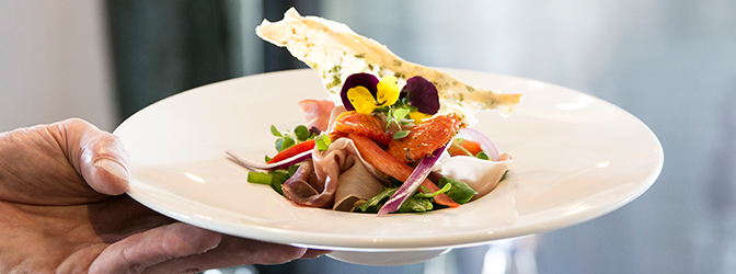 Culinair gerecht van Restaurant De Broeierd