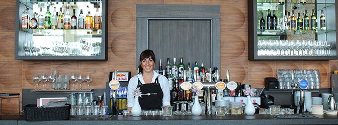 Hotelbar van Fletcher Hotel-Restaurant De Wageningsche Berg