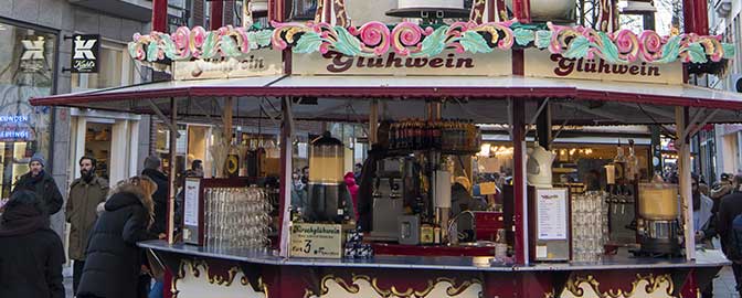 Gluhwein winkel in Düsseldorf
