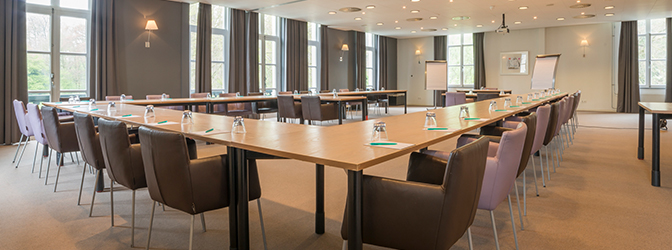 Vergaderruimte van Fletcher Landgoed Hotel Avegoor