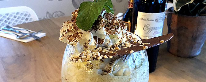 Culinair nagerecht bij Laguna