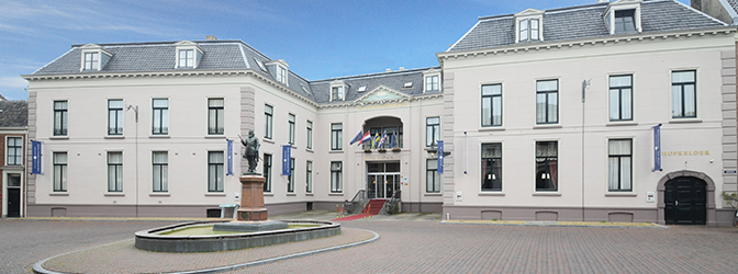 Pand van Fletcher Hotel-Paleis Stadhouderlijk Hof