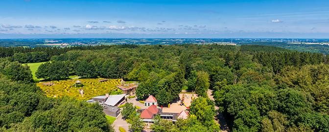 Luchtfoto van Vaalserberg
