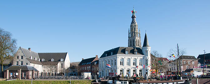 Aanzicht van Breda