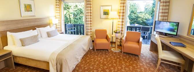 Hotelkamer van Fletcher Hotel-Restaurant Klein Zwitserland
