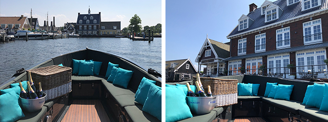 Impressiefoto's sloep van Fletcher Hotel-Restaurant Nautisch Kwartier