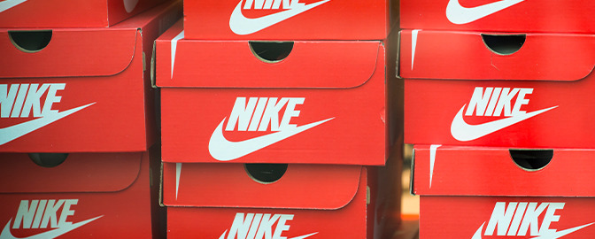 Schoenendozen van Nike