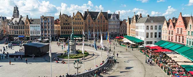 Grote Markt in Brugge