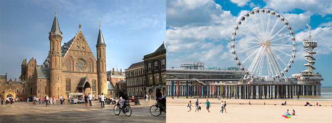 Impressiefoto's van Den Haag en Scheveningen